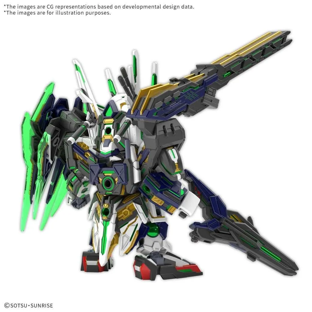 GUNDAM - SDW HEROES CAPTAIN QAN[T] GF - Model Kit